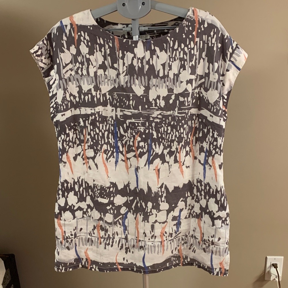 SPANNER Abstract Short Sleeve Tunic large